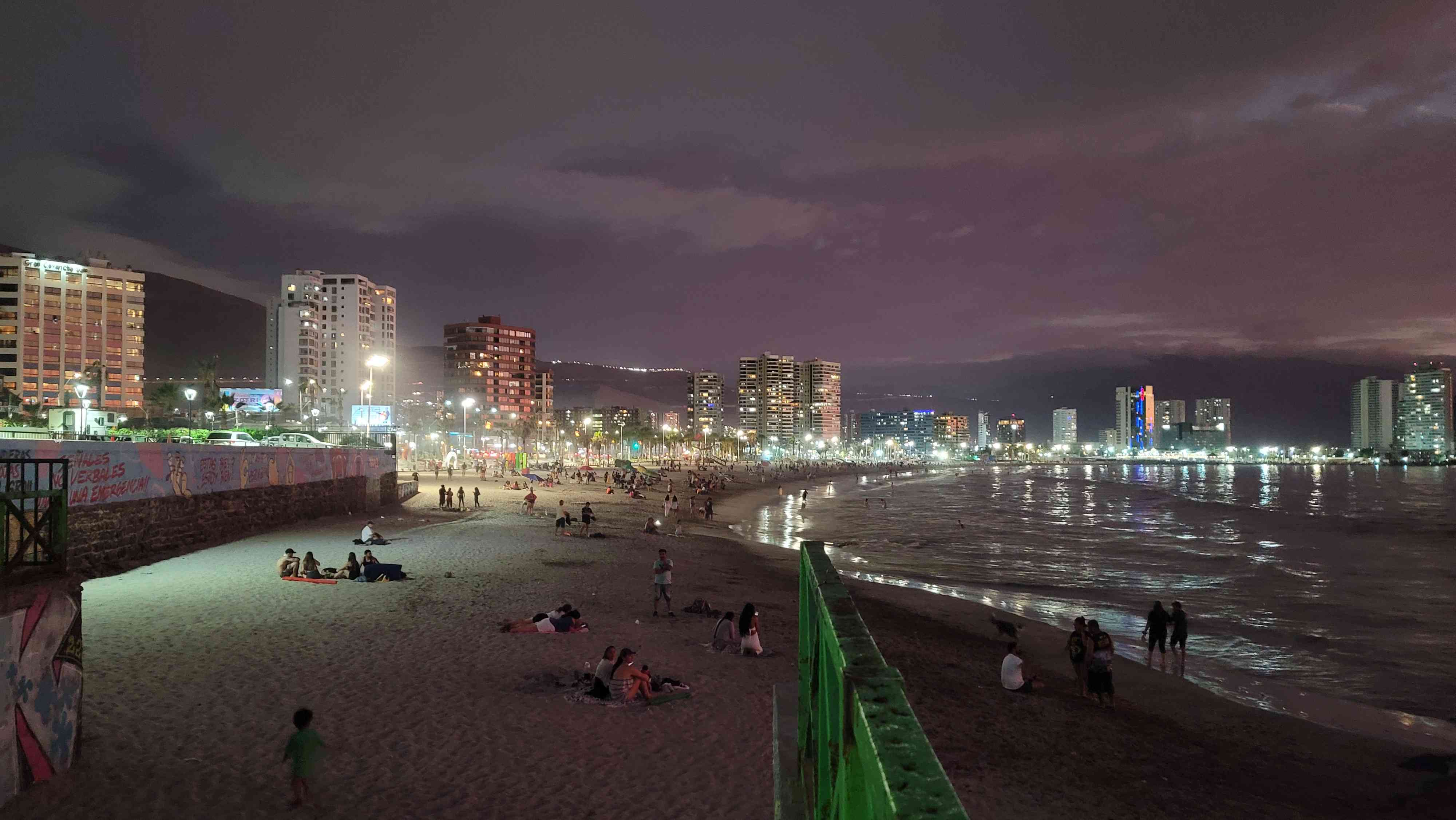 Cavancha Beach beautiful place very touristy