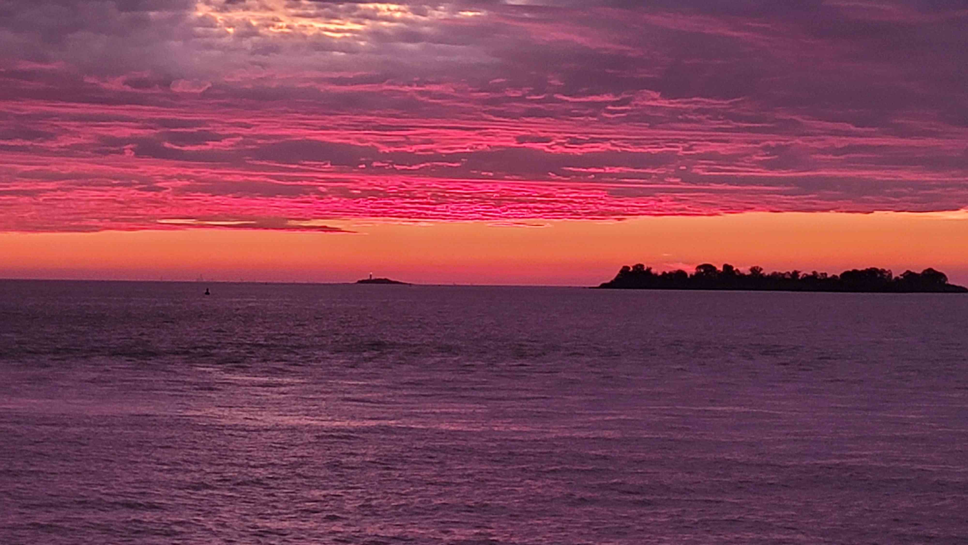 Punta Santa Rita Colonia de Sacramento beautiful sunset